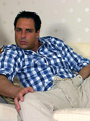 Horny Marcello enjoys champagne and a long wank by With Marcello image #5