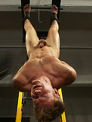 Phenix Saint gets his ass violated for the first time on BG. by Bound Gods image #9