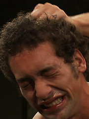 Phillip Aubrey and DJ slam each other around the mat to see who gets fucked hard. by Naked Kombat image #6