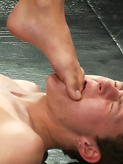Two newcomers battle it out on the mat to see who gets dominated and fucked. by Naked Kombat image #6