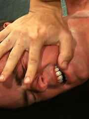 Two college studs go head to head in a battle to see who gets fucked hard on the mat. by Naked Kombat image #5