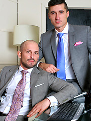 Starring Jay Rooberts & Max Duran: Hole In One, muscled hunks fucking by Men at Play image #5