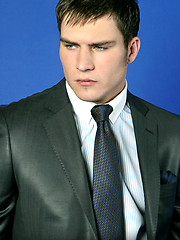 Check out the tension rising in his gay pants by Men at Play image #4