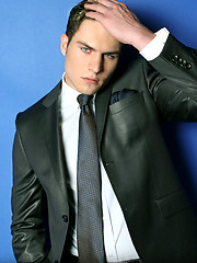 Check out the tension rising in his gay pants by Men at Play image #4