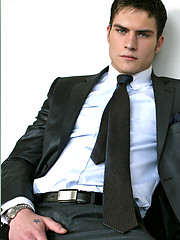 Check out the tension rising in his gay pants by Men at Play image #4