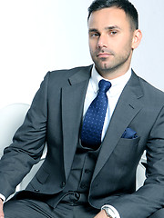 Hot hairy gay pornstar Connor Habib by Men at Play image #6