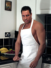 Chef Marcello gets so horny when he cooks that he has to masturbate by With Marcello image #7