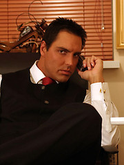 Marcello is studying at home and then has a sneaky wank by With Marcello image #6