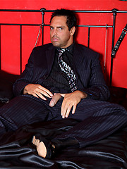 Marcello loves his sweaty feet so much that he has to masturbate by With Marcello image #6