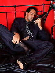 Marcello loves his sweaty feet so much that he has to masturbate by With Marcello image #6