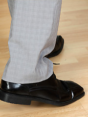 Marcello takes off his shoes and then wanks his cock into a fleshlight by With Marcello image #6