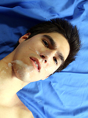Milky Boy Robbie Price gives himself a Cum Facial by Bentley Race image #8