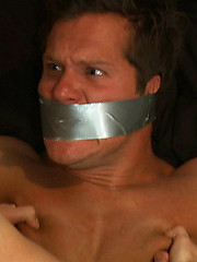 A bold Peeping Tom breaks into a stud\\\\\\\'s apartment and ends up as the bondage victim. by Bound Gods image #8