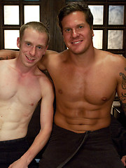 A bold Peeping Tom breaks into a stud\\\\\\\'s apartment and ends up as the bondage victim. by Bound Gods image #8