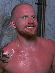 A stud is stripped naked and humiliated in public. by Bound in Public image #10