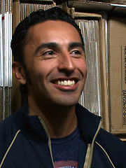 Spencer Reed and a bunch of car mechanics take turns fucking Gianni Lucca in a public auto garage. by Bound in Public image #14