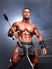 Hot muscle man from east Omar Fabrouk by Muscle Hunks image #6