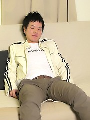 Japanese twink Daisuke Fucks the Fish Toy Furiously by Japan Boyz image #6
