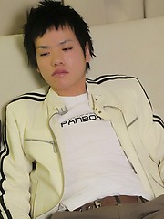 Japanese twink Daisuke Fucks the Fish Toy Furiously by Japan Boyz image #6