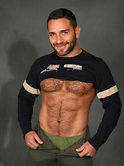 Hairy macho Edu Boxer by Hot Older Male image #6