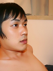 Sexy Japanese twink Takesh in a solo jerkoff by Japan Boyz image #6