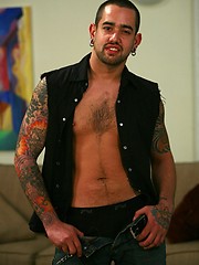 Josh Edwards shows his pirced cock by Hot Older Male image #7
