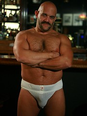 Bald mature bear Jeremy Steel by Hot Older Male image #6