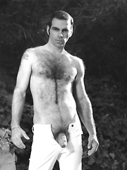 Hairy mature hunk posing naked. Colt vintage pics. by Colt Studio image #7