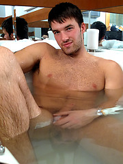 Muscle man gets his big cock sucked by Nextdoor Buddies image #6