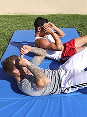 Gay Coach 7 Bareback. Bo Dean and Tyler Ford by Cocksure Men image #9