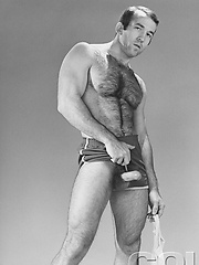 Moose and Bob Randall. Naked men vintage pics by Colt Studio image #8