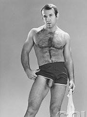 Moose and Bob Randall. Naked men vintage pics by Colt Studio image #8