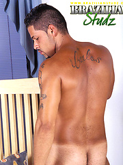 Antonio Coresma plays with his cock by Brazilian Studz image #8