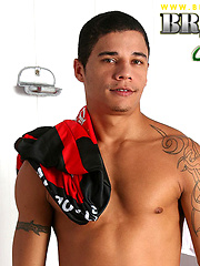Antonio Bello jacking off dick by Brazilian Studz image #5
