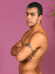 Latino hunk Alfonso Rosas  shows his cock by Brazilian Studz image #6