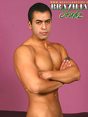 Latino hunk Alfonso Rosas  shows his cock by Brazilian Studz image #6