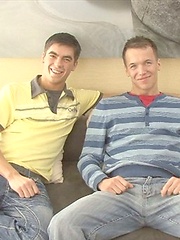 Hot european jocks Mark Dalton and Sam Hunting fuck by BelAmi Online image #7