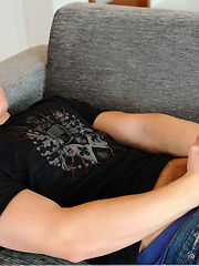 Chris Taylor - young jock jerking off dick by Nextdoor Male image #5