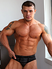 Clayton Cobb poing naked by Muscle Hunks image #6