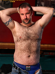 Chubby hairy man Mark Bishop by Pantheon Bear image #7