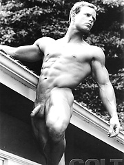 Muscle man Kirk Evans naked by Colt Studio image #6