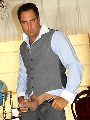 It doesnt take long for Marcello to pull his big dick out and have some fun by With Marcello image #6