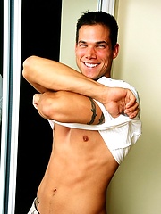 Sexy fitness model Dan Burch poses for Mark Wolff by Mark Wolff image #4