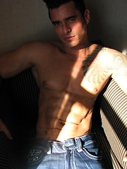 Sexy Alexsander shows off his muscular body and great cock by Mark Wolff image #6
