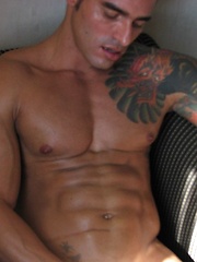 Sexy Alexsander shows off his muscular body and great cock by Mark Wolff image #6