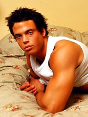 Young sexy fitness model Zack Lauren poses by Mark Wolff image #5