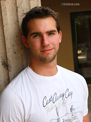 Hot muscle stud with chiseled body by Frat Men image #7
