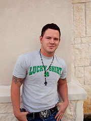 Country boy Brock jerking off dick by Southern Strokes image #8