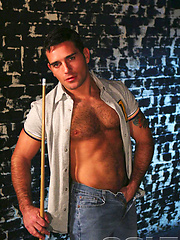 Edu Boxer jacking off cock by Colt Studio image #7