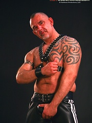 Til Wegman in leather gear by Hot Older Male image #7